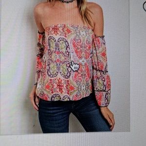 Off shoulder top